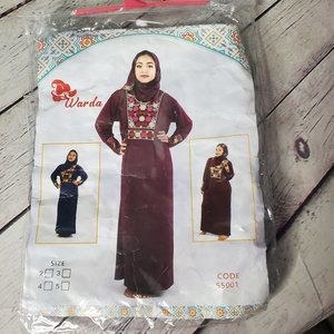 Warda Dress with Head Covering